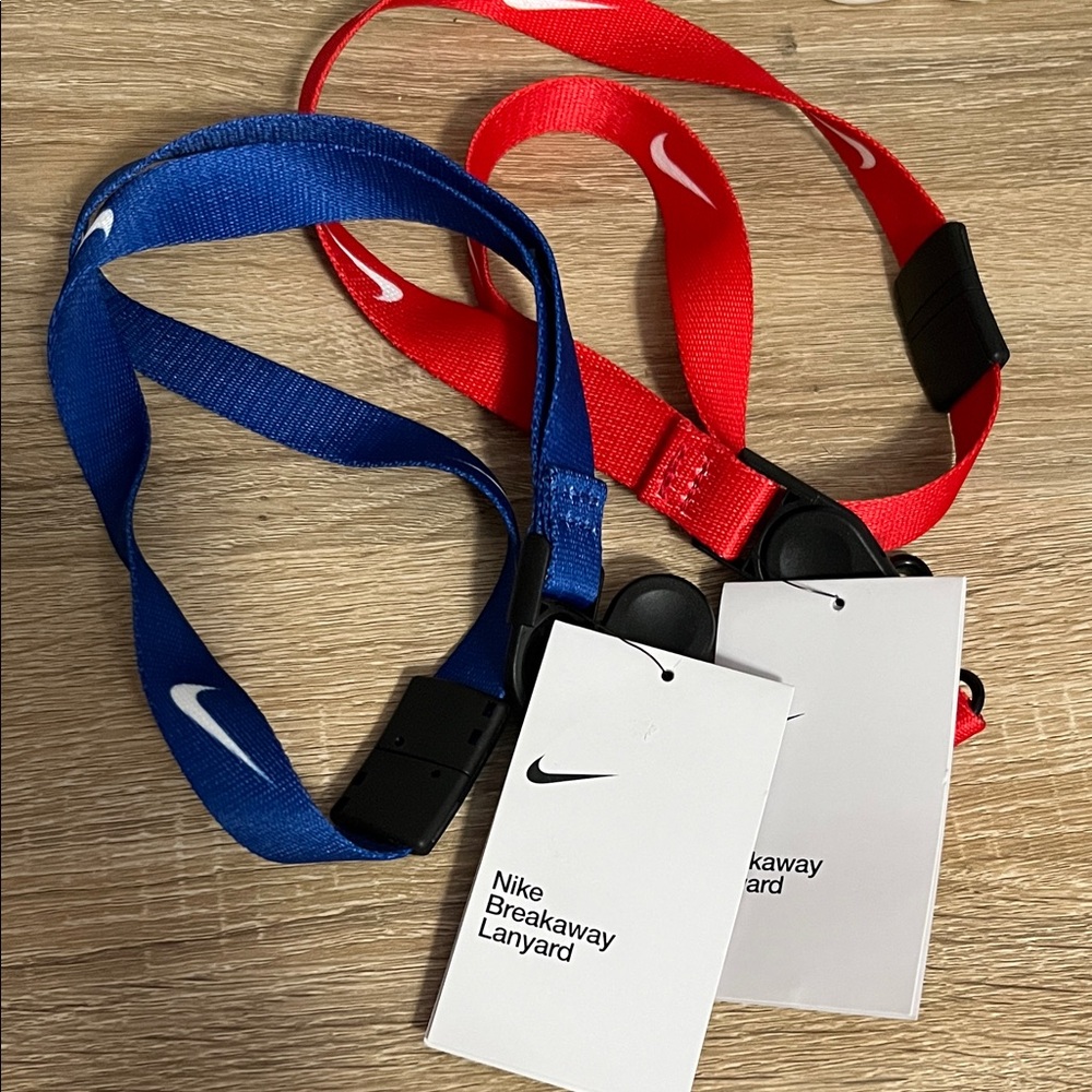 Nike Breakaway Lanyard Duo - Red and Blue